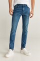 Mango Blugi skinny cu aspect decolorat Jude Barbati