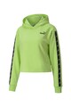 Puma Hanorac crop cu detaliu logo pe piept Amplified' Femei