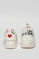 Love Moschino Pantofi slip-on de plasa, cu logo Femei