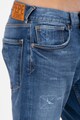 Pepe Jeans London Blugi crop cu aspect decolorat Callen Barbati