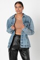 Missguided Jacheta din denim cu aspect decolorat Femei