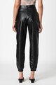 Missguided Pantaloni de piele ecologica cu talie inalta Femei