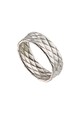 OXETTE 925 sterling ezüst gyűrű texturált hatással női