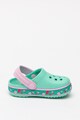 Crocs Saboti slingback cu imprimeu mulan Fete