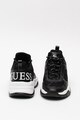 GUESS Bebújós műbőr sneaker textilbetétekkel női