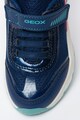Geox Pantofi sport din material respirabil, cu LED-uri Spaceclub Fete