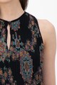 DESIGUAL Bluza cu model floral si model plisat Femei