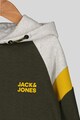 Jack & Jones Raglánujjú kapucnis pulóver logóval Fiú