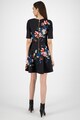 Ted Baker Rochie cu croiala pe bie si model floral Femei