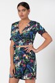 Trendyol Bluza cu model tropical Femei