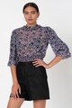 Trendyol Bluza crop cu model floral Femei