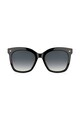 Max Mara Ochelari de soare butterfly, cu lentile in degrade Femei