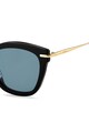 Max Mara Ochelari de soare cat-eye cu rama metalica Femei