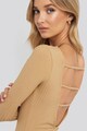 NA-KD Rochie bodycon cu aspect striat Femei