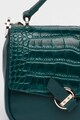 Ted Baker Geanta crossbody de piele cu clapa cu model piele de crocodil Josieyy Femei