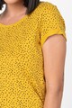 EDC by Esprit Kerek nyakú póló absztrakt mintával női