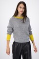 Max&Co Pulover din amestec de lana, cu maneci raglan Femei