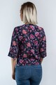 Kenvelo Bluza cu model floral si maneci 3/4 Femei