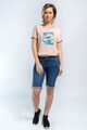 KVL by KENVELO Laza fazonú póló rugalmas alsó szegéllyel női