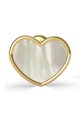 Guess Cercei in forma de inima, cu aspect Mother of Pearl Femei