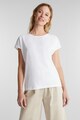 Esprit Tricou de bumbac organic cu decupaje Femei