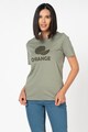 b.young Tricou de bumbac organic, cu imprimeu Samia Femei