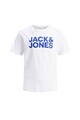 Jack & Jones Tricou cu decolteu la baza gatului si imprimeu logo i Baieti