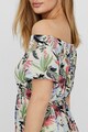 Vero Moda Rochie cu decolteu pe umeri si model floral Femei