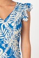 Trendyol Rochie maxi cu decolteu in V si imprimeu tropical Femei