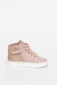 Liu Jo Pantofi sport high-top cu velcro si aspect lacuit Mini Alicia Fete