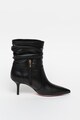 Liu Jo Cizme mid-calf de piele, cu toc inalt Audrey Femei