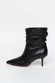 Liu Jo Cizme mid-calf de piele, cu toc inalt Audrey Femei