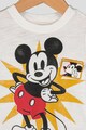 GAP Памучна тениска с щампа на Mickey Mouse Момичета