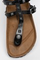 Birkenstock Sandale de piele cu bareta separatoare si tinte Marillia Femei