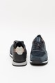 Geox Pantofi sport cu model colorblock si garnituri din piele intoarsa Vittoriale Barbati