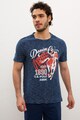 U.S. Polo Assn. Tricou regular fit cu decolteu la baza gatului si diverse imprimeuri Barbati