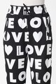 Love Moschino Pantaloni conici cu imprimeu logo Femei