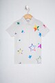 U.S. Polo Assn. Тениска с яка и шарка на звезди Момичета
