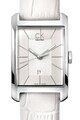 CALVIN KLEIN Ceas quartz cu o curea de piele Barbati