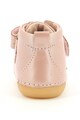 Kickers kids Ghete din piele cu velcro Fete