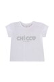 Chicco Tricou cu logo stralucitor in relief Fete