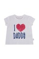 Chicco Tricou cu imprimeu text Fete