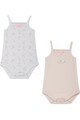 Chicco Set de body-uri cu model grafic - 2 piese Fete