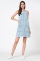 EDC by Esprit Rochie midi de denim cu buzunare Femei