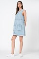 EDC by Esprit Rochie midi de denim cu buzunare Femei