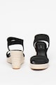 DKNY Sandale wedge tip espadrile Cat Femei