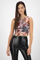 Missguided Top crop cu imprimeu Femei