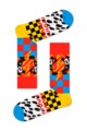 Happy Socks Set de sosete unisex cu imprimeu - 4 perechi Femei