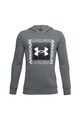 Under Armour Hanorac cu logo si buzunar kangaroo Rival Baieti