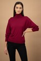 United Colors of Benetton Pulover tricotat fin din amestec de lana cu guler inalt Femei
